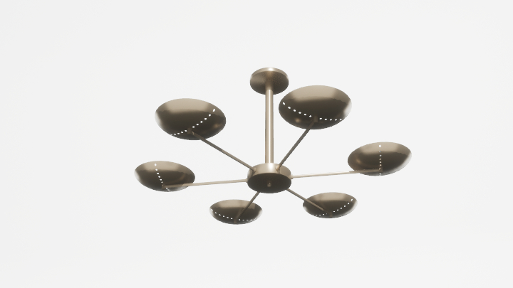 渲染模型_吊灯4593