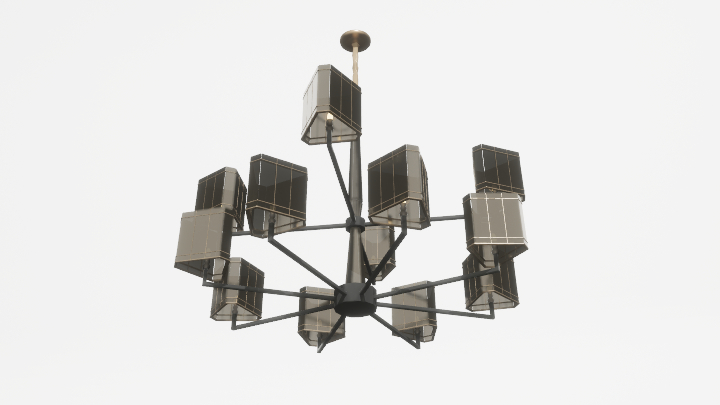 渲染模型_吊灯4599