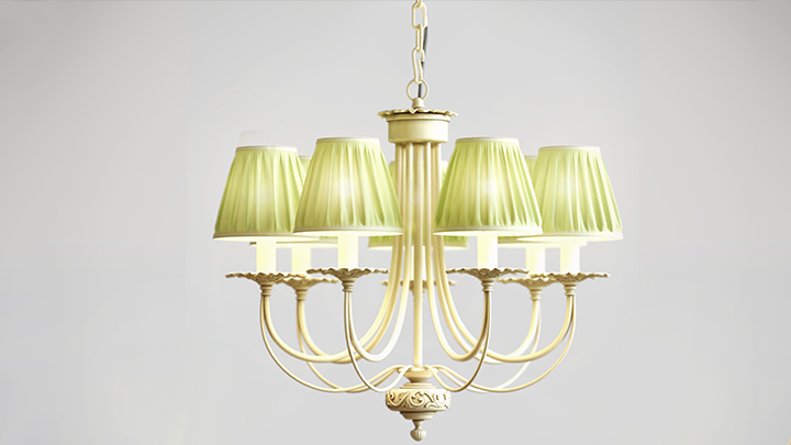 渲染模型_吊灯4634