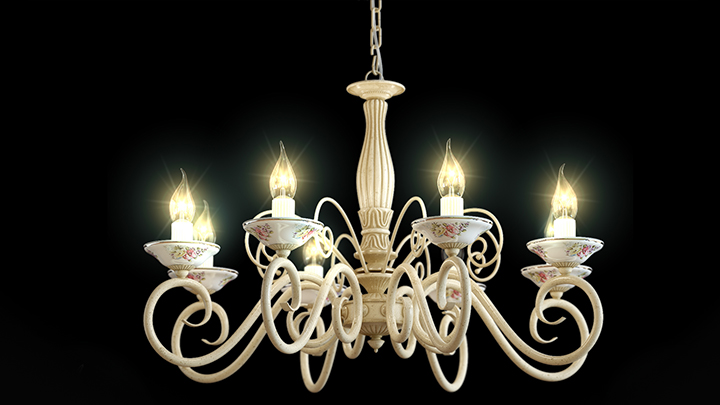 渲染模型_吊灯4665