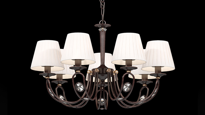 渲染模型_吊灯4666