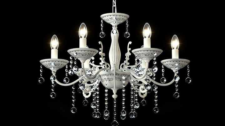 渲染模型_吊灯4672