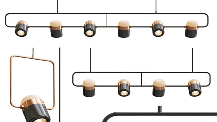 渲染模型_吊灯4682
