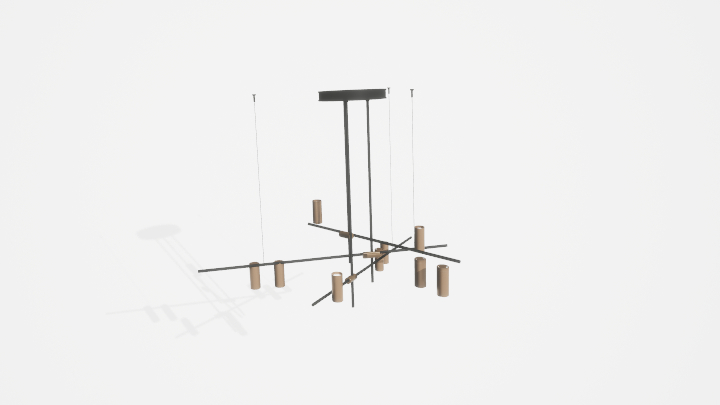 渲染模型_吊灯4711