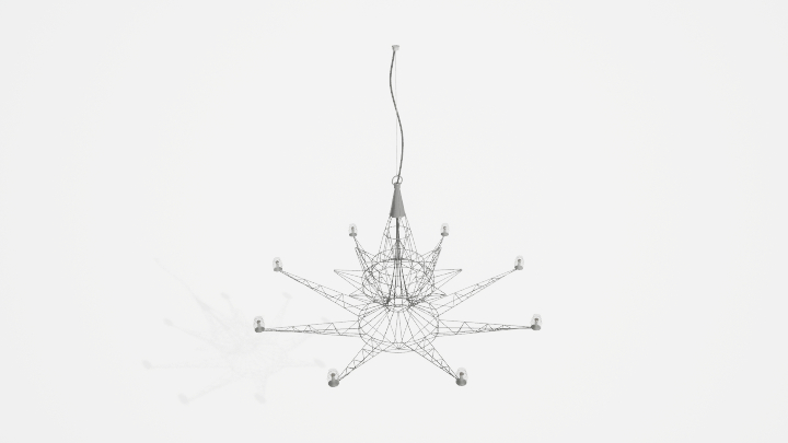 渲染模型_吊灯4734