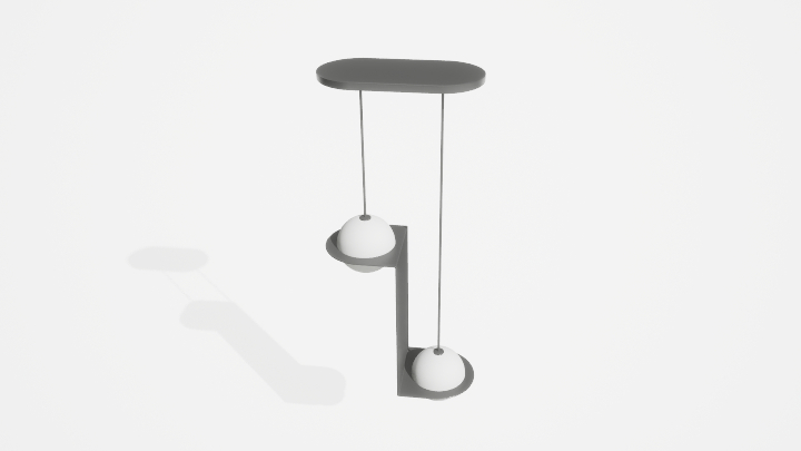 渲染模型_吊灯4771