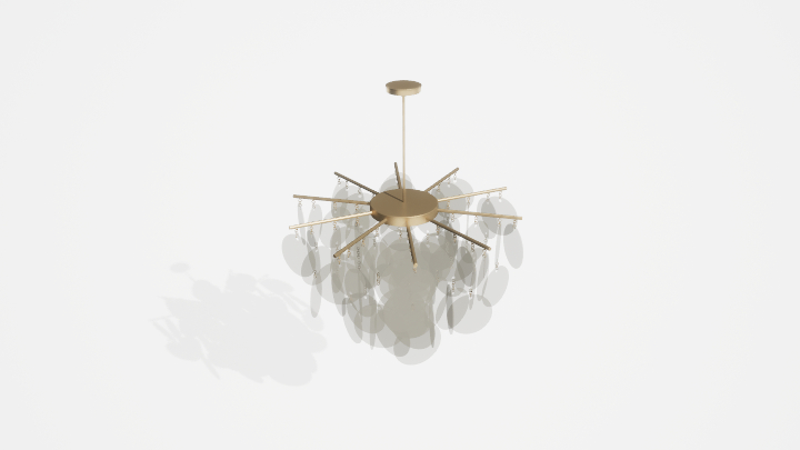 渲染模型_吊灯4787