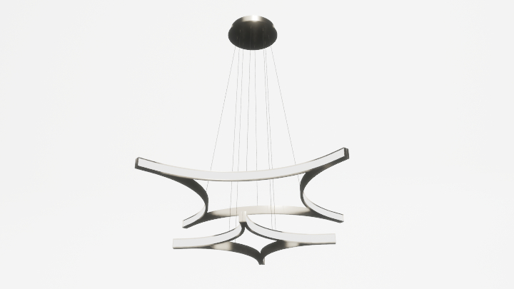 渲染模型_吊灯4801