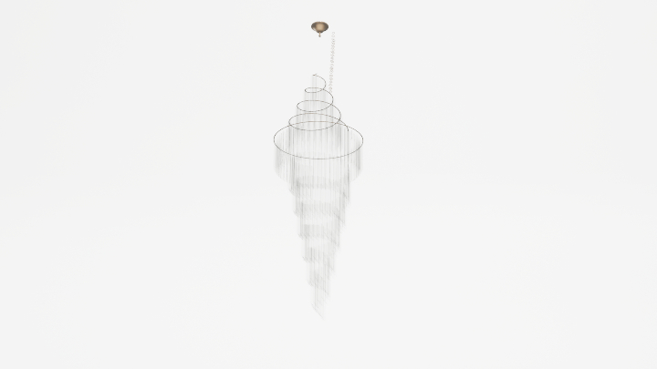 渲染模型_吊灯4816