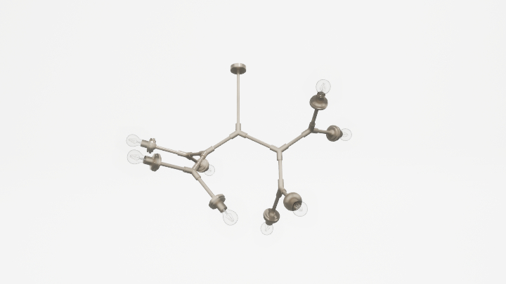 渲染模型_吊灯4818