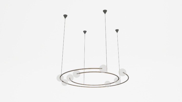 渲染模型_吊灯4824