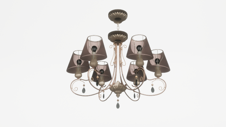 渲染模型_吊灯4846