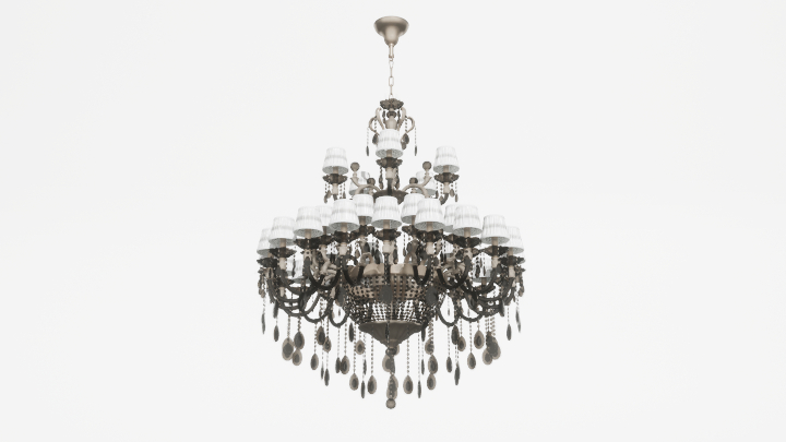 渲染模型_吊灯4847