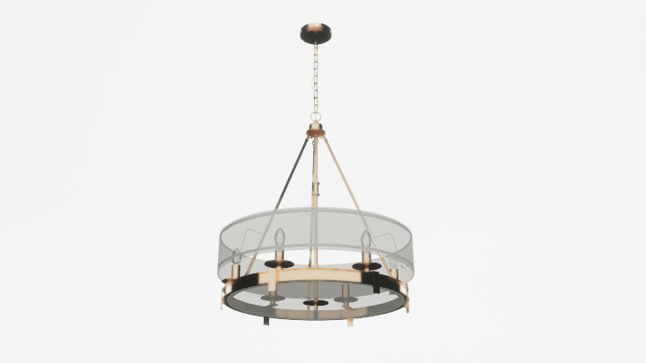 渲染模型_吊灯4859