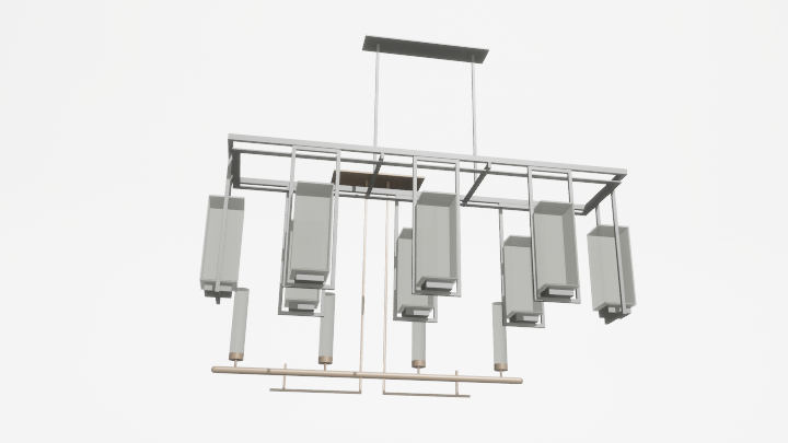 渲染模型_吊灯4884