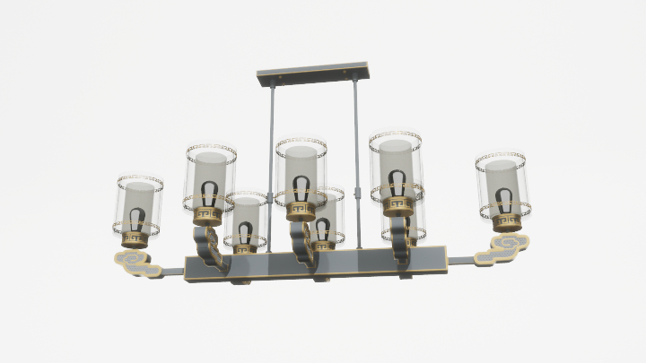 渲染模型_吊灯4927