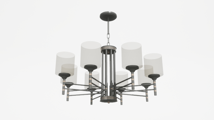 渲染模型_吊灯4953