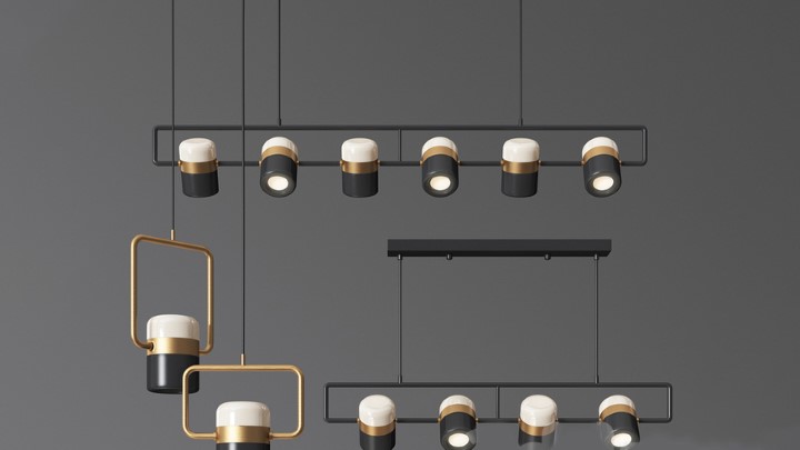 渲染模型_吊灯4996