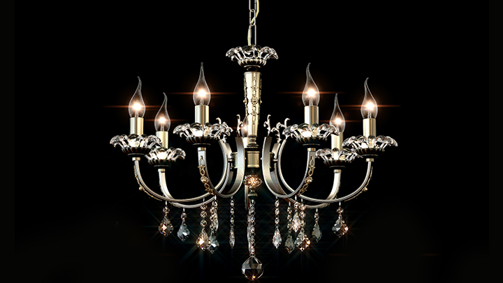 渲染模型_吊灯5045