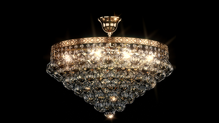 渲染模型_吊灯5056