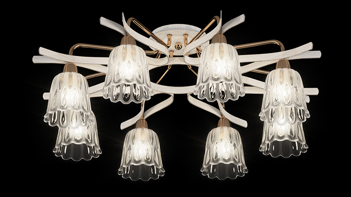 渲染模型_吊灯5093