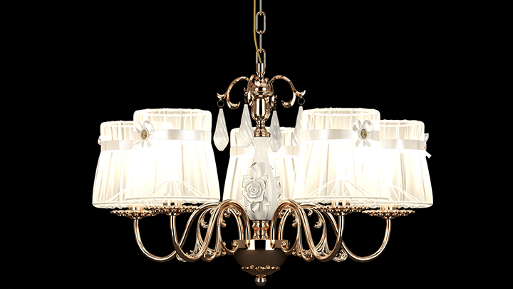 渲染模型_吊灯5099