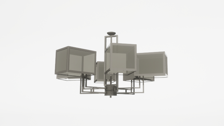 渲染模型_吊灯5107