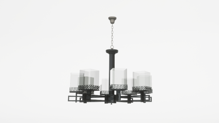 渲染模型_吊灯5110