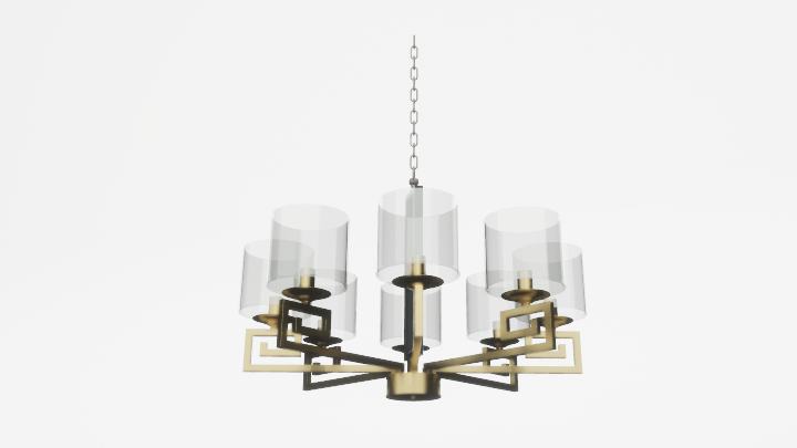 渲染模型_吊灯5120