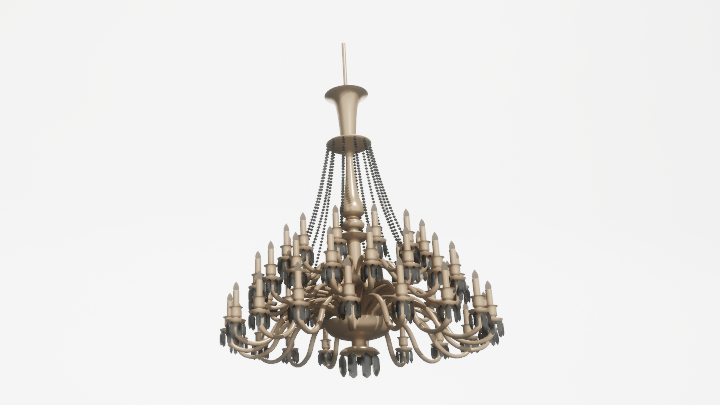 渲染模型_吊灯5145