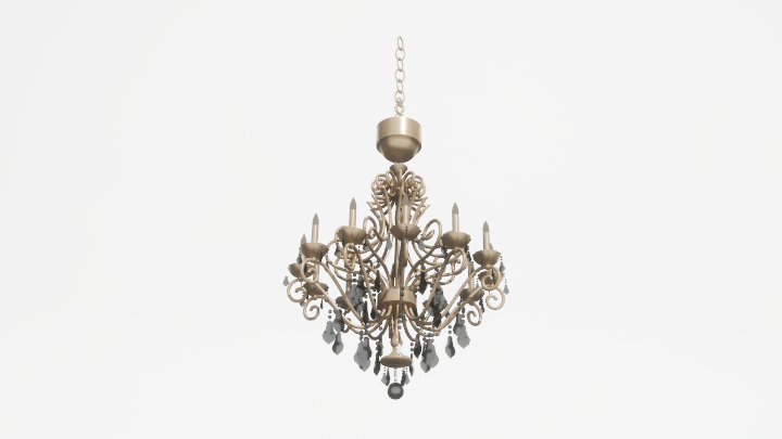 渲染模型_吊灯5148