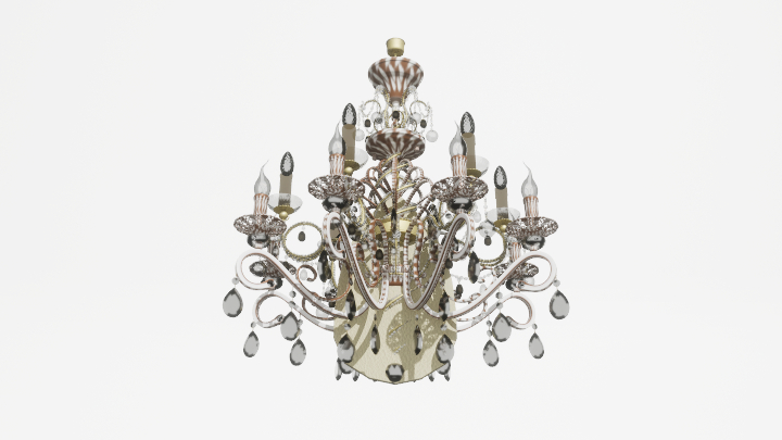 渲染模型_吊灯5151