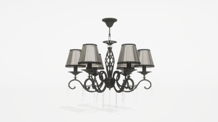 渲染模型_吊灯5161