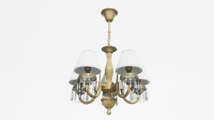 渲染模型_吊灯5162