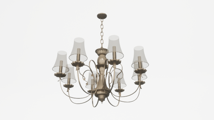 渲染模型_吊灯5227