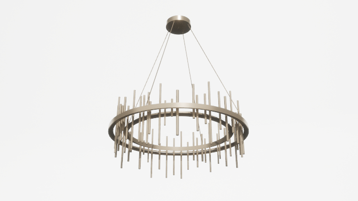 渲染模型_吊灯5228