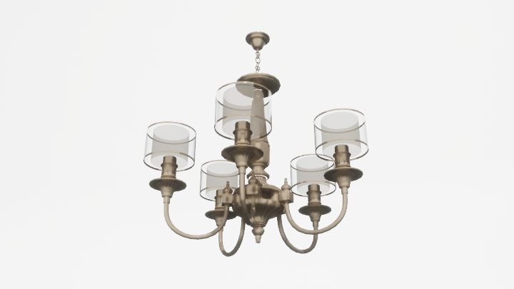 渲染模型_吊灯5229