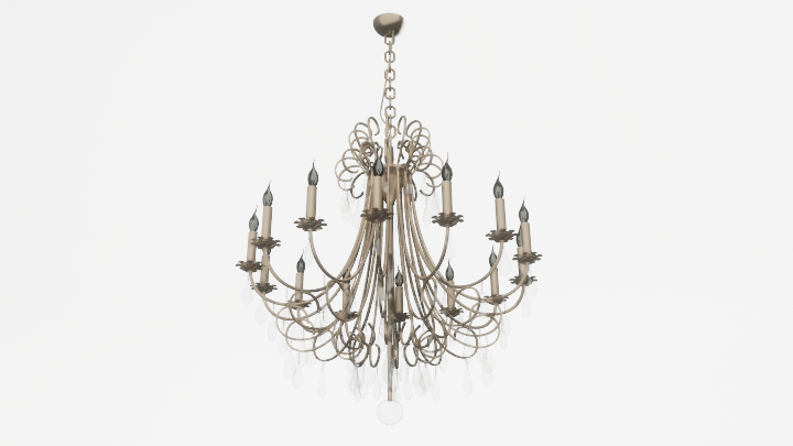 渲染模型_吊灯5233