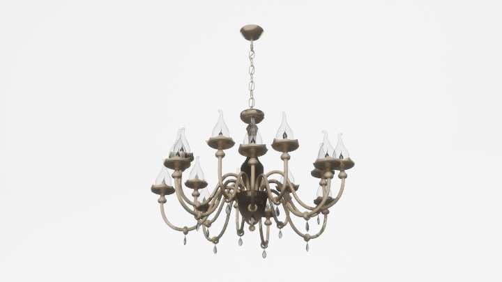 渲染模型_吊灯5235