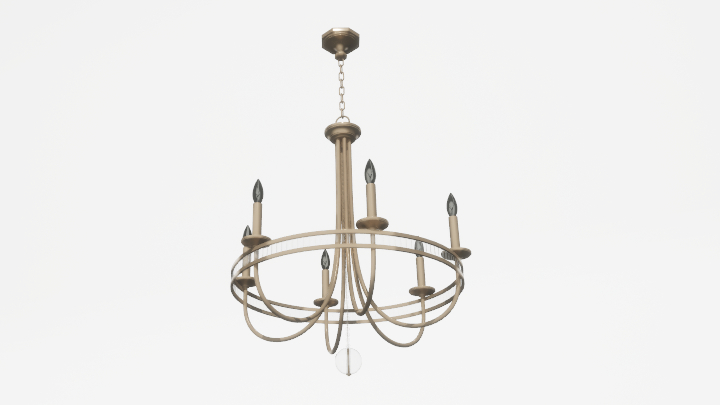 渲染模型_吊灯5238