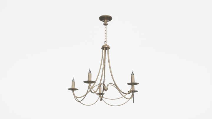 渲染模型_吊灯5245