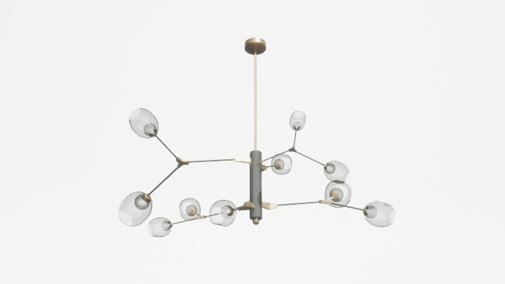 渲染模型_吊灯5281