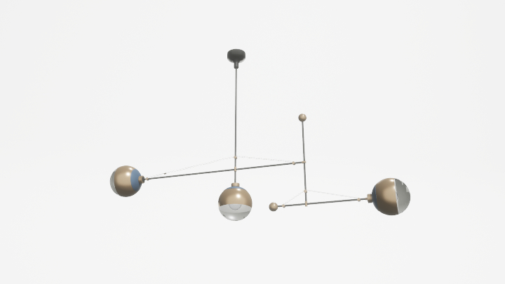 渲染模型_吊灯5284