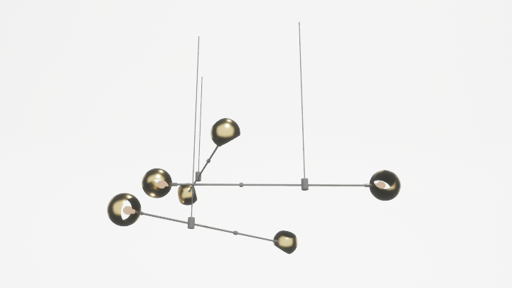 渲染模型_吊灯5294