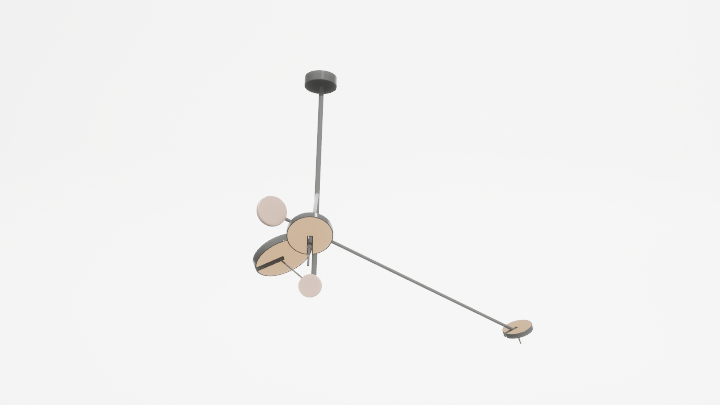 渲染模型_吊灯5295