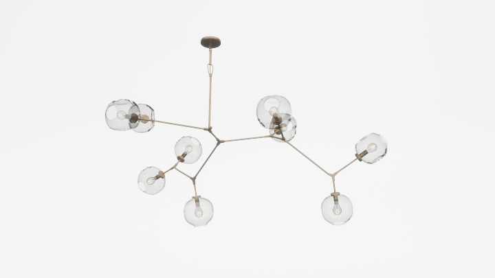 渲染模型_吊灯5299