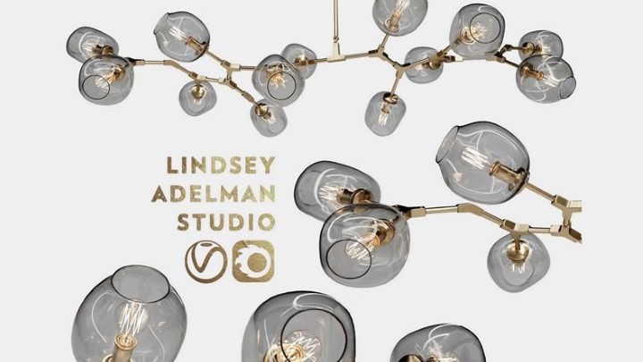 渲染模型_吊灯5309