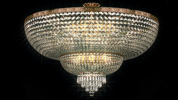 渲染模型_吊灯5342