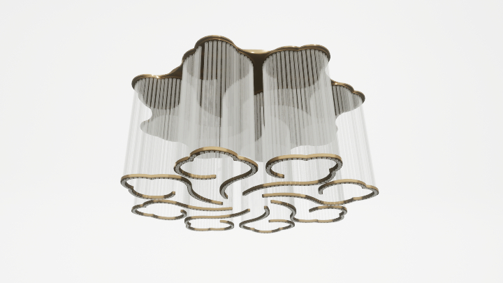 渲染模型_吊灯5361