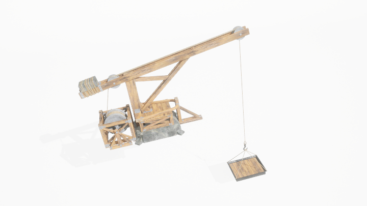 渲染模型_吊车002